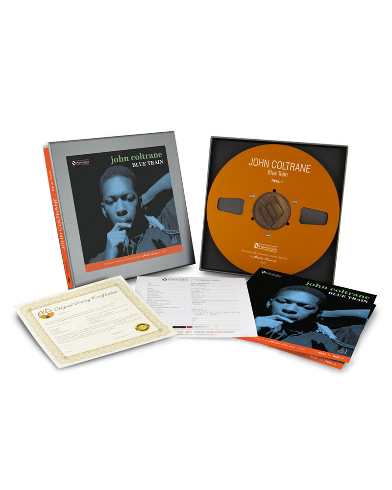 Jazz Tape | John Coltrane: Blue Train - 2x Metal Reel 1/4 Jazz Tape | John Coltrane: Blue Train - 2x Metal Reel 1/4