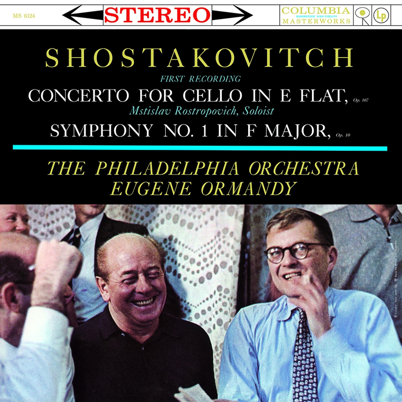 Concerto　For　LP　Orchestra　Speakers　6124,　1,　Dmitri　Mstislav　No.　Rostropovich/Eugene　Shostakovich:　180g,　Classical　Records　Ormandy/Philadelphia　EAN　Remastered,　Vinyl　4260019715548,　Remastered　Cello,Symphony　Corner