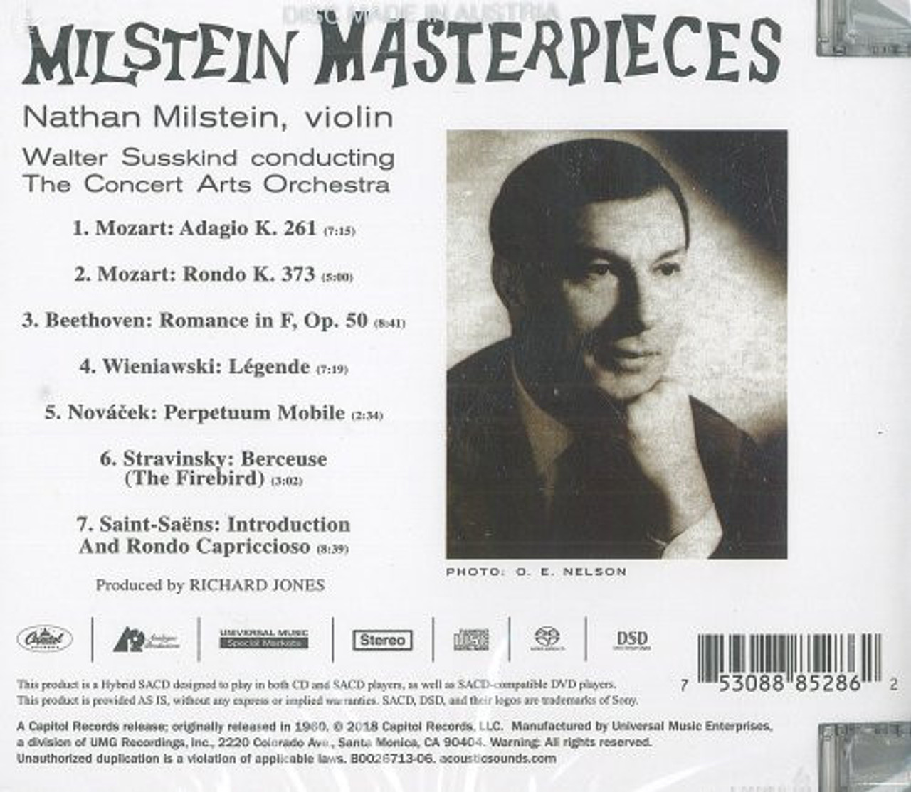 その他 Icon:Nathan Milstein ICON: Nathan Milstein: The Maverick Conductor: Nathan