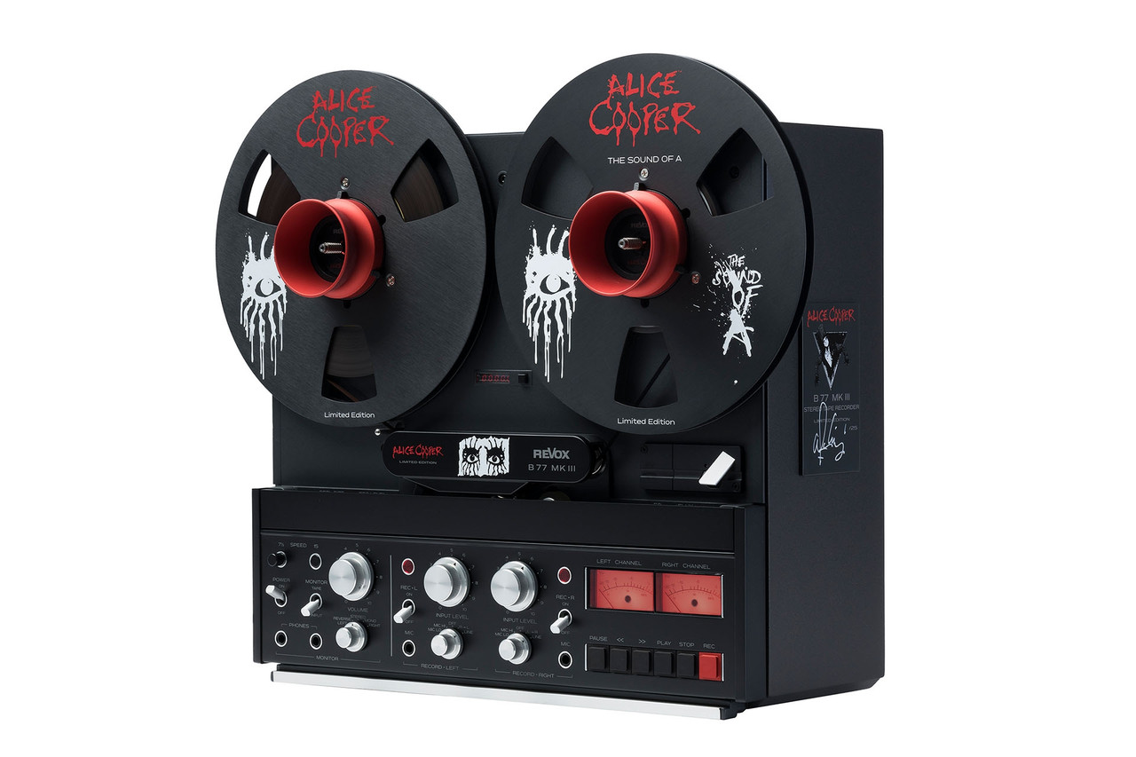 REVOX B77 Mk.III Stereo Tape Recorder - Alice Cooper Limited Edition