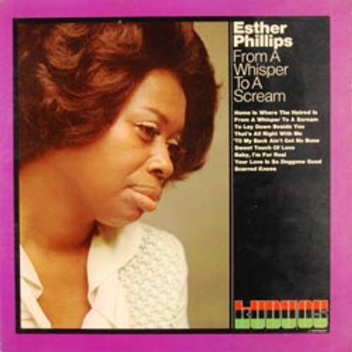 Jazz LP 180g - Esther Phillips: From A Whisper To A Scream. Pure Pleasure pp05, original cat.# Pure Pleasure KU 05, format 1LP 180g 33rpm. Barcode 5060149622070.