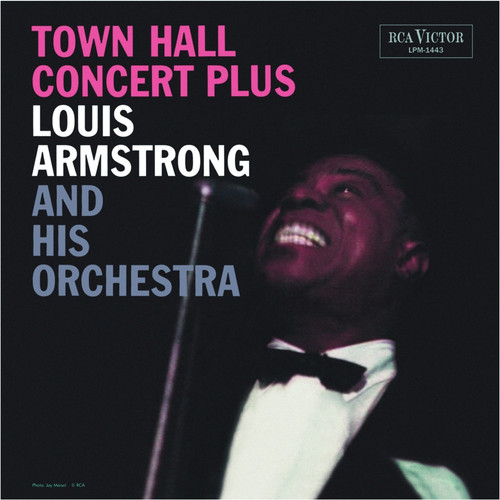 Jazz LP 180g - Louis Armstrong: Town Hall Concert Plus. Pure Pleasure pp1443, original cat.# Pure Pleasure LPM 1443, format 1LP 180g 33rpm. Barcode 5060149622612.