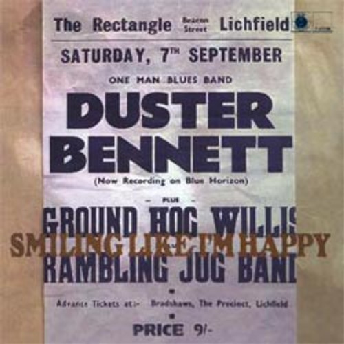 Pop LP 180g - Duster Bennett: Smiling Like I'm Happy. Pure Pleasure pp763208, original cat.# Pure Pleasure 7-63208, format 1LP 180g 33rpm. Barcode 5060149621462.