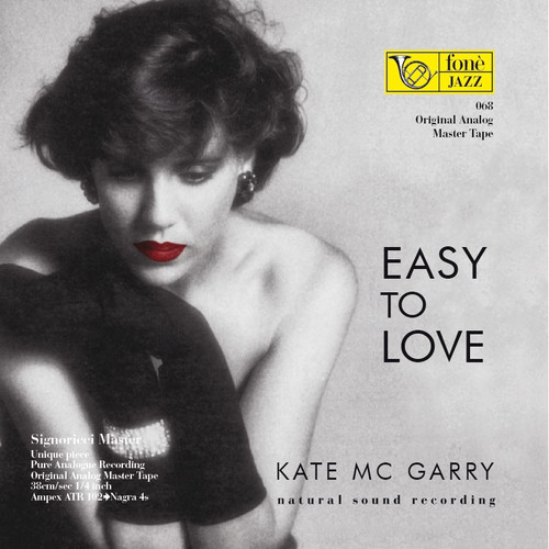 Jazz MASTER TAPE - Kate Mc Garry - Easy to love. Fonè Records, original cat.# Fonè 068, format 1x 1/4" RTM SM900 Tape set, Metal reel 10,5"/265mm, NAB Hub, 38 cm/s (15 ips), IEC eq. More info on www.sepeaaudio.com