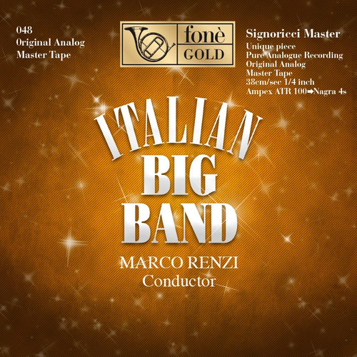 Jazz MASTER TAPE - Italian Big band - Marco Renzi. Fonè Records, original cat.# Fonè 048, format 1x 1/4" RTM SM900 Tape set, Metal reel 10,5"/265mm, NAB Hub, 38 cm/s (15 ips), IEC eq. More info on www.sepeaaudio.com