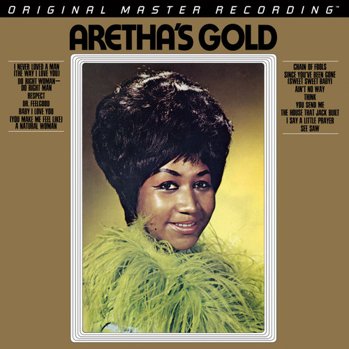 Aretha Franklin Aretha Franklin - Aretha's Gold  (1x Numbered Hybrid SACD) Pop Jazz SACD. MoFi - Mobile Fidelity Sound Lab UDSACD2142. EAN 821797214261. Release date 01.01.1969. More info on www.sepeaaudio.com