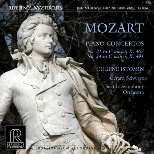 Mozart: Piano Concertos Nos. 21 & 24, Eugene Istomin/ Seattle Symphony LP 200g - Reference Recordings RM-2506