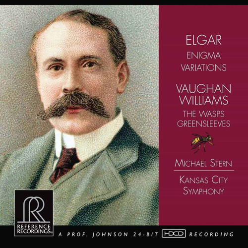 Elgar: Enigma Variations/Vaughan Williams: The Wasps, Greensleeves, Kansas City Symphony/Michael Stern SACD - Reference Recordings RR-129SACD