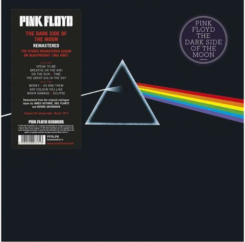 Pink Floyd: Dark Side Of The Moon (1x Limited LP 180g) (0298761)