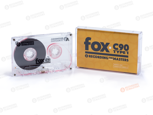 RTM FOX C90 Compact Audio Cassette Tape - 10 pack