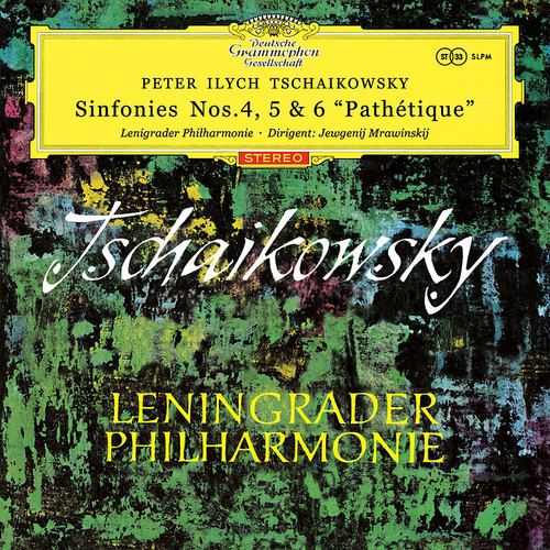 Tchaikovsky: Symphonies Nos. 4, 5 & 6 Pathétique, Evgeny Mravinsky/Leningrad Philharmonie - 3 LP 180g Vinyl, Box Set (LP43092)