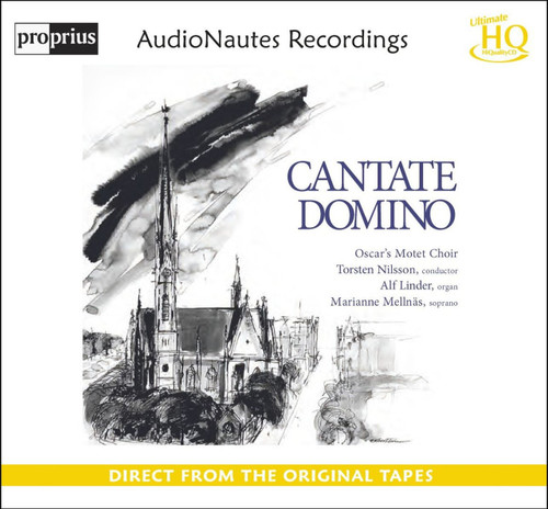 オルガン、TORSTEN NILSSON　CANTATE DOMINO レコード Torsten Nilsson, Oscars Motettkor, Alf Linder, Marianne