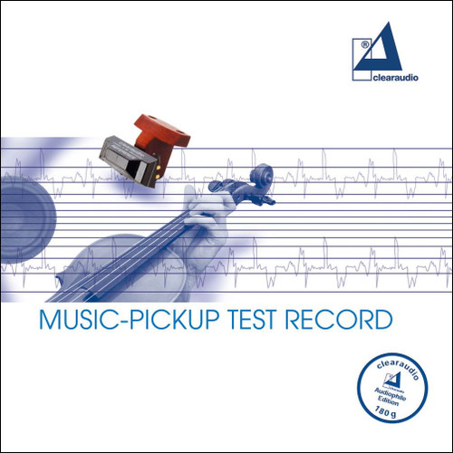 Test LP Vinyl Clearaudio Music Pickup Test Record Clearaudio 43033 front cover