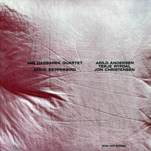 Jazz CD Jan Garbarek Quartet Afric Pepperbird ECM Records ECM1007 front cover
