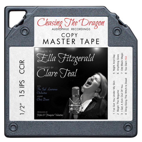 Jazz Tape Clare Teal Syd Lawrence Orchestra A Tribute To Ella Fitzgerald Chasing The Dragon VALCMT003-1/2-15ips