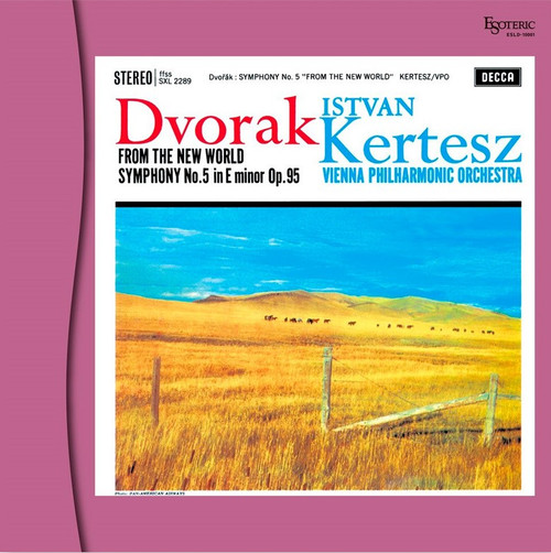 Classical Vinyl Antonín Dvořák István Kertész Vienna Philharmonic Symphony No9 in E minor Op95 From the New World ESOTERIC ESLD-10001