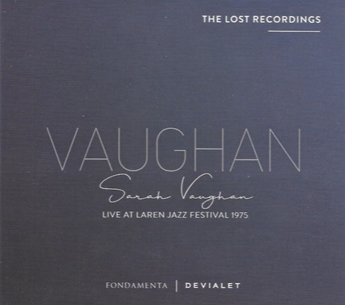 Jazz CD Sarah Vaughan Live At Laren Jazz Festival 1975 The Lost Recordings FON-1604022