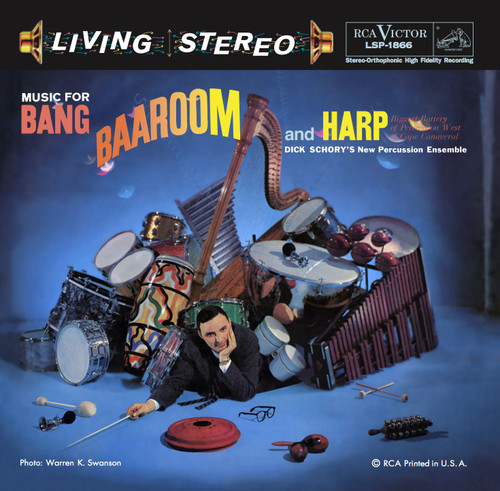 Pop-Rock SACD Dick Schory Music For Bang Baaroom And Harp Analogue Productions CAPP-1866-SA