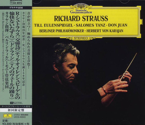 Classical CD Richard Strauss Herbert von Karajan Berlin Philharmonic Don Juan Till Eulenspiegel Salomes Tanz Universal Music UCCG-40043