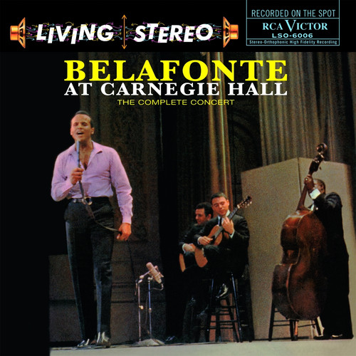 Pop LP 180g - Harry Belafonte: Belafonte At Carnegie Hall. Speakers Corner 6006, Cat.# RCA LSO-6006, format 2LPs 180g 33rpm. Barcode 4260019714589. More info on www.sepeaaudio.com