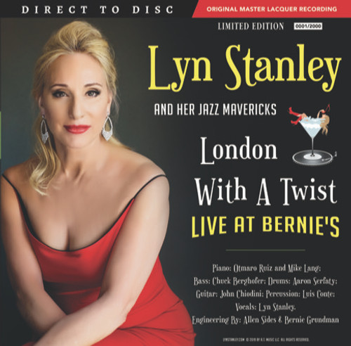 Jazz Vinyl Lyn Stanley London With A Twist   Live At Bernie’S A.T.Music LLC ATM3108