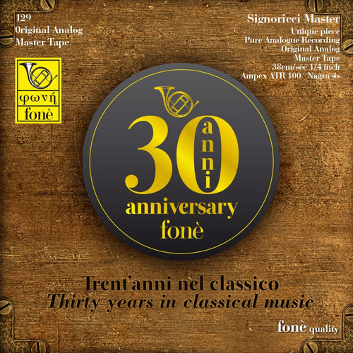 Classical MASTER TAPE - Trent’anni nel classico - aa.vv. Fonè Records, original cat.# Fonè 129M, format 2x 1/4" RTM SM900 Tape set, Metal reel 10,5"/265mm, NAB Hub, 38 cm/s (15 ips), IEC eq. More info on www.sepeaaudio.com
