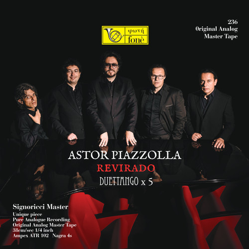 Classical Tape Astor Piazzolla Filippo Arlia  Chiacchiaretta  Zonno  Corapi  Russo Revirado Duettango x 5 Fonè Records Fone236