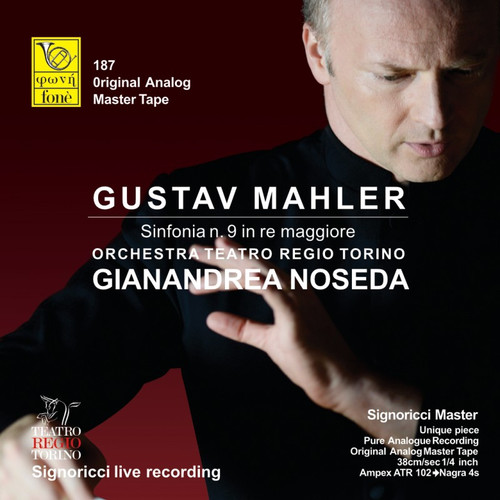 Classical MASTER TAPE - Gianandrea Noseda, Gustav Mahler - Sinfonia n. 9 in RE maggiore. Fonè Records, original cat.# Fonè 187, format 3x 1/4" RTM SM900 Tape set, Metal reel 10,5"/265mm, NAB Hub, 38 cm/s (15 ips), IEC eq. More info on www.sepeaaudio.com