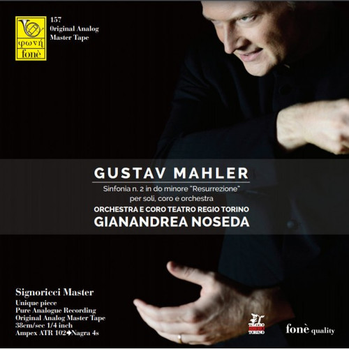 Classical MASTER TAPE - Gustav Mahler Sinfonia n. 2 in do minore “Resurrezione” per soli, coro e orchestra. Fonè Records, original cat.# Fonè 157, format 4x 1/4" RTM SM900 Tape set, Metal reel 10,5"/265mm, NAB Hub, 38 cm/s (15 ips), IEC eq. More info on www.sepeaaudio.com