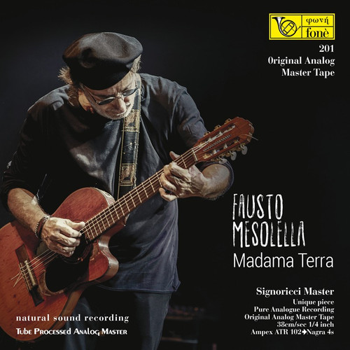 Pop MASTER TAPE - MADAMA TERRA, FAUSTO MESOLELLA. Fonè Records, original cat.# Fonè 201, format 2x 1/4" RTM SM900 Tape set, Metal reel 10,5"/265mm, NAB Hub, 38 cm/s (15 ips), IEC eq. More info on www.sepeaaudio.com