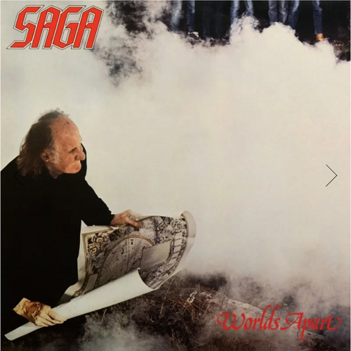 SAGA : Worlds Apart - Metal Reel 1/4" 38cm/s (15ips) Tape Standard Master