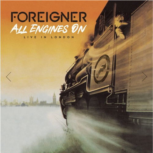 Foreigner : All Engines On Live In London - Metal Reel 1/4" 38cm/s (15ips) Tape Standard Master