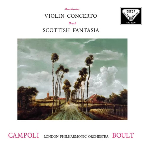 Campoli, Boult : Violin Concerto - Mendelssohn , Bruch — Scottish Fantasia - LP 180g Vinyl, Remastered (LP43047)
