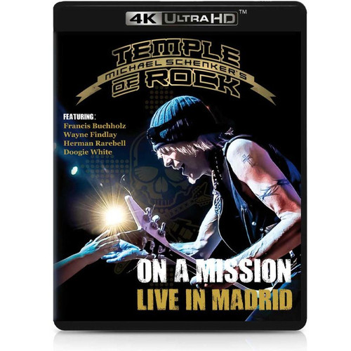 Michael Schenker Temple Of Rock : On A Mission, Live In Madrid - Blu-ray 4K-UHD 0164193
