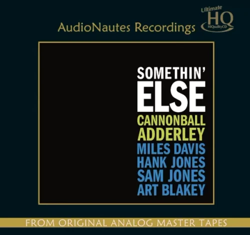 Cannonball Adderley : Somethin' Else - UHQ CD, Numbered, Remastered AN-2515-UHQ