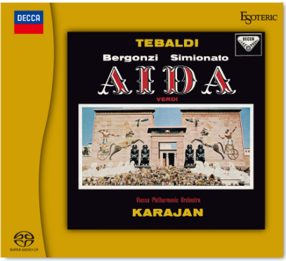 Aida Verdi : Karajan - 2x Hybrid SACD, Remastered ESSD-90327/28