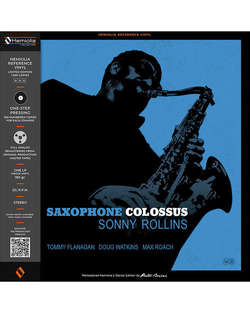 Jazz Vinyl | Sonny Rollins: Saxophone Colossus - LP 180g One-Step