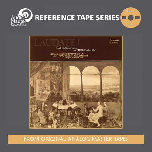 Uppsala Akademiska Kammarkör, Anders Eby: Laudate! - 2x Metal Reel 1/4" 38cm/s (15ips) Tape Pre-Order AN-RTR-2620