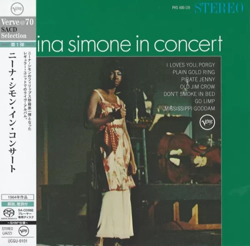 Nina Simone : in Concert - SHM Single Layer SACD UCGU - 9101
