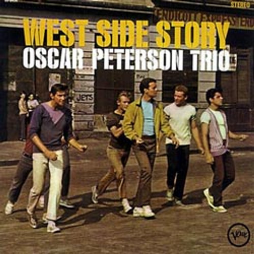 Jazz LP 200g - Oscar Peterson: West Side Story (45rpm-edition). Acoustic Sounds AS8454, Cat.# AS AVRJ 8454-45, format 2LPs 200g 45rpm. Barcode 0753088845413. More info on www.sepeaaudio.com