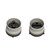 Studevox 1/4" Universal NAB Adapter Set light grey plastic cups 1pair SKU 7604MKII-2M