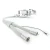 Referenz Phono-2405 AIR Pure Silver | SME 90° - RCA High-End Phono Cable 0071895210