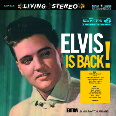 Elvis Presley Elvis Is Back! 英盤LP Mono深溝 Elvis Presley Elvis Is Back! 英盤LP Mono深溝 洋楽