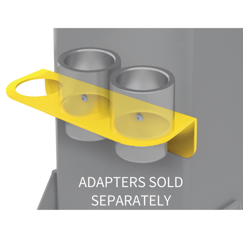 BendPak Column-Mount 3-Hole Adapter Organizer Rack w/Fasteners / Pair / Fits 60mm Pin Adapters