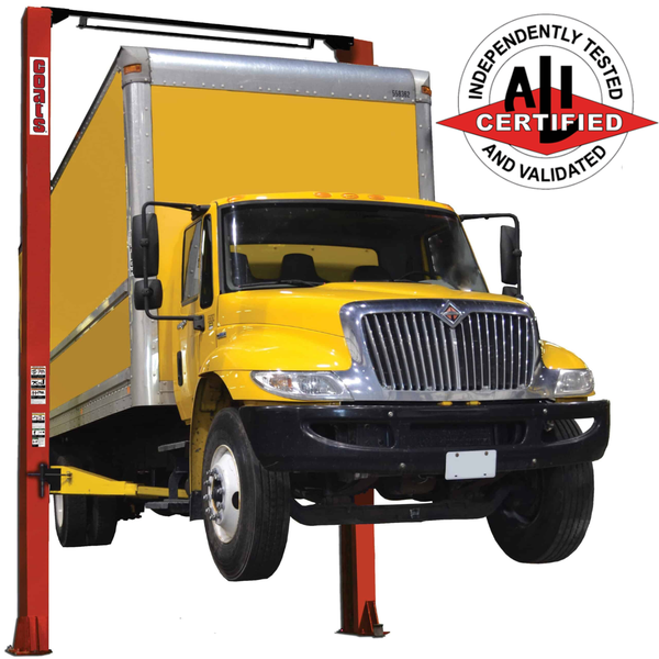 Coats 4T216SSR1 16,000 lb 2 Post Lift Symmetric - Standard Height  (Red)