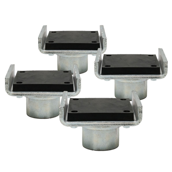 BendPak 60mm Pin Frame Cradle Pads for 2 Post Lift Model 2016 And Up (Set of 4)