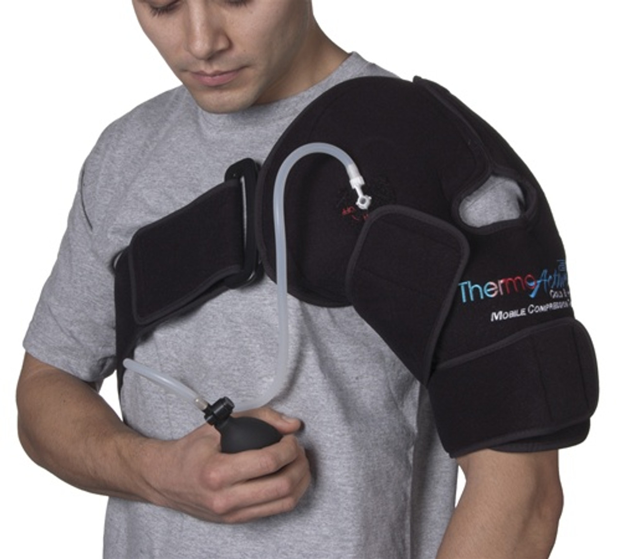 Shoulder Support Brace With Heat and Cold Temperature Control