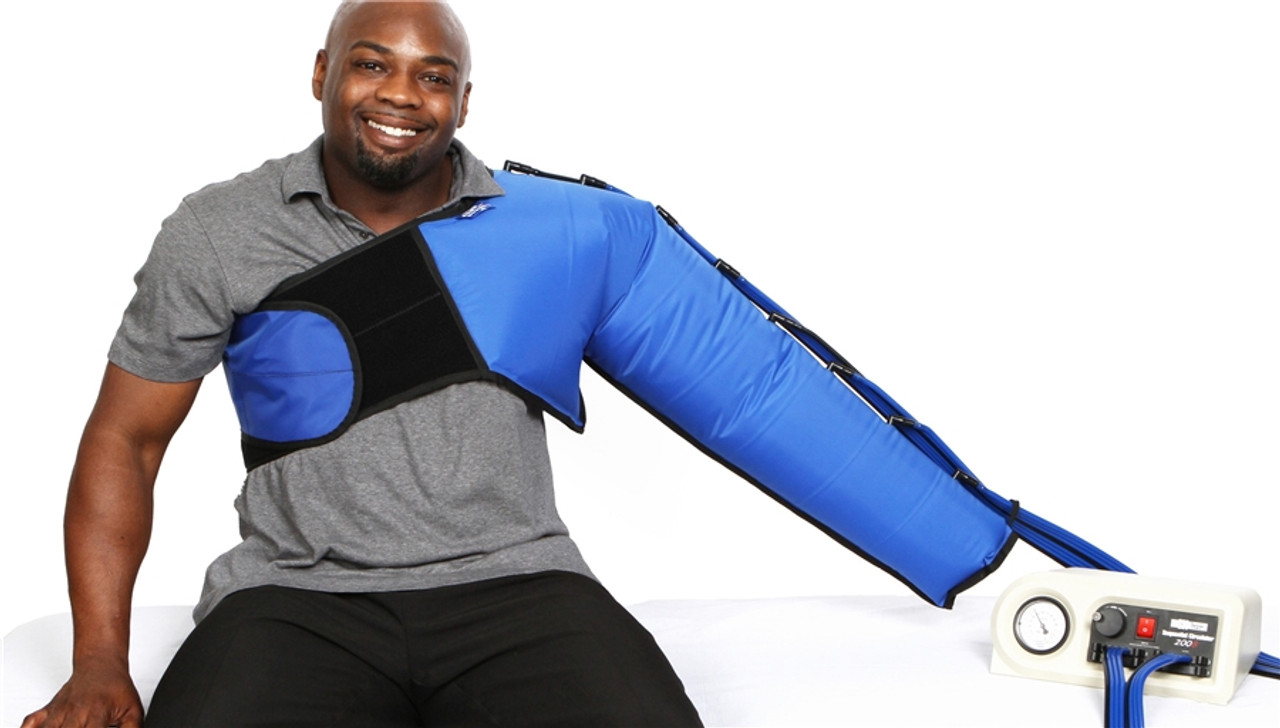 Lymphedema Pump sleeve, compression garment