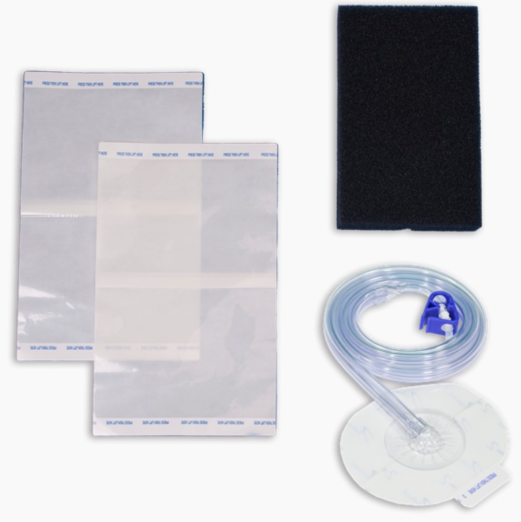 DeRoyal Black Foam Dressing Kit group