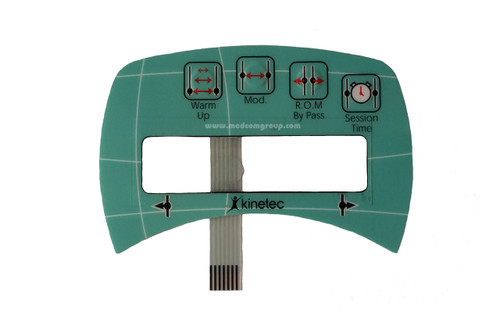 Kinetec Spectra Knee CPM upper touchpad (part number 4615003122/US-ITEM00265)